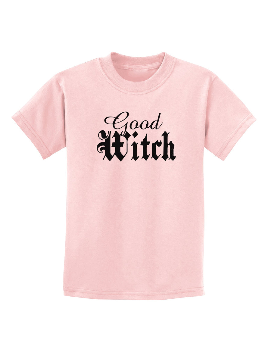 Good Witch - Halloween Text Childrens T-Shirt-Childrens T-Shirt-TooLoud-White-X-Small-Davson Sales