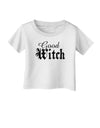 Good Witch - Halloween Text Infant T-Shirt-Infant T-Shirt-TooLoud-White-06-Months-Davson Sales