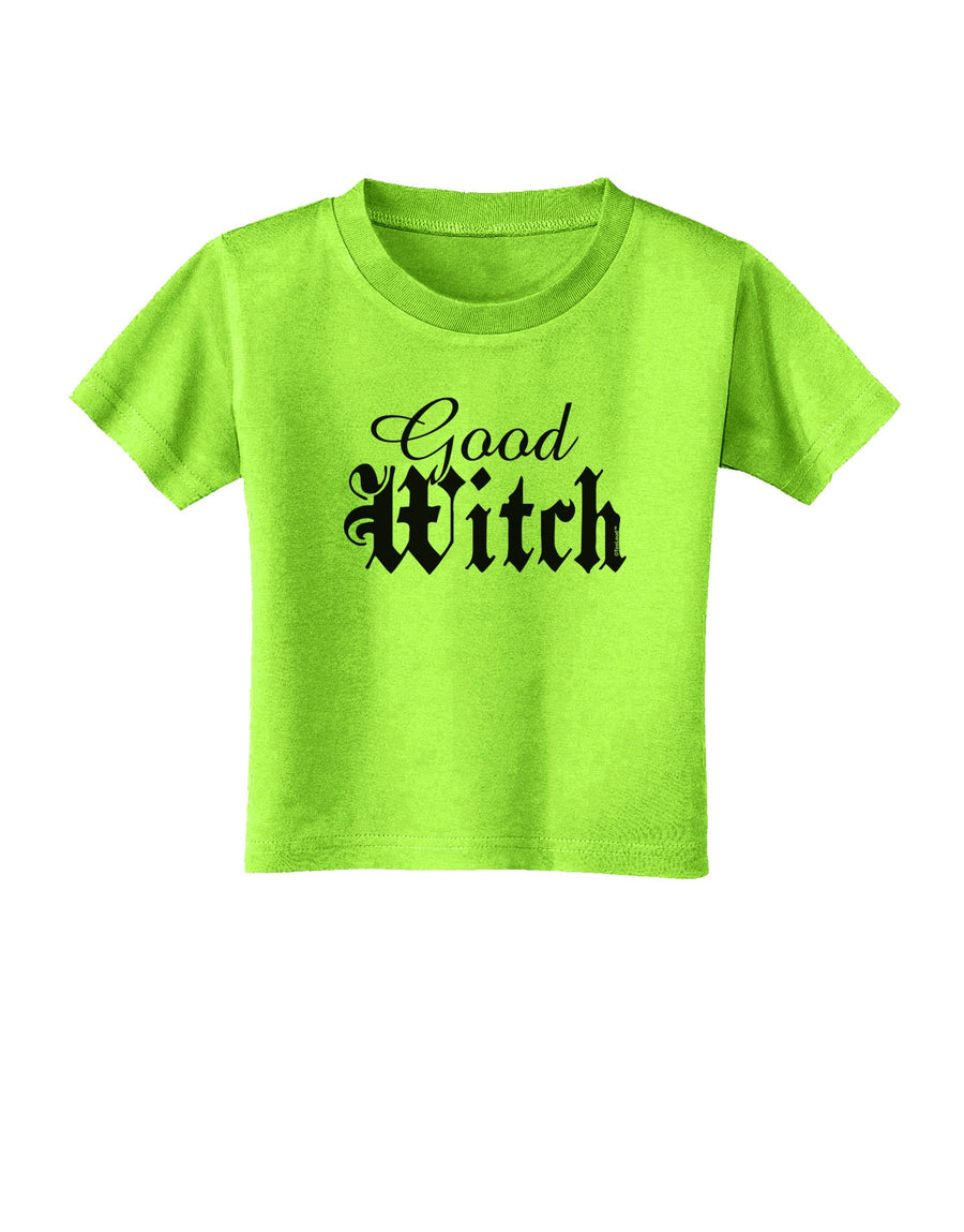 Good Witch - Halloween Text Toddler T-Shirt-Toddler T-Shirt-TooLoud-White-2T-Davson Sales