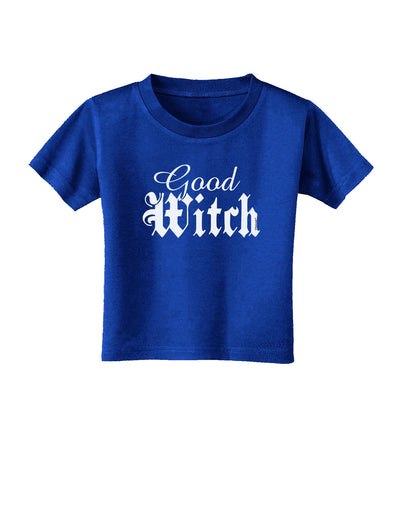 Good Witch - Halloween Text Toddler T-Shirt Dark-Toddler T-Shirt-TooLoud-Red-06-Months-Davson Sales