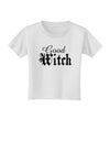 Good Witch - Halloween Text Toddler T-Shirt-Toddler T-Shirt-TooLoud-White-2T-Davson Sales