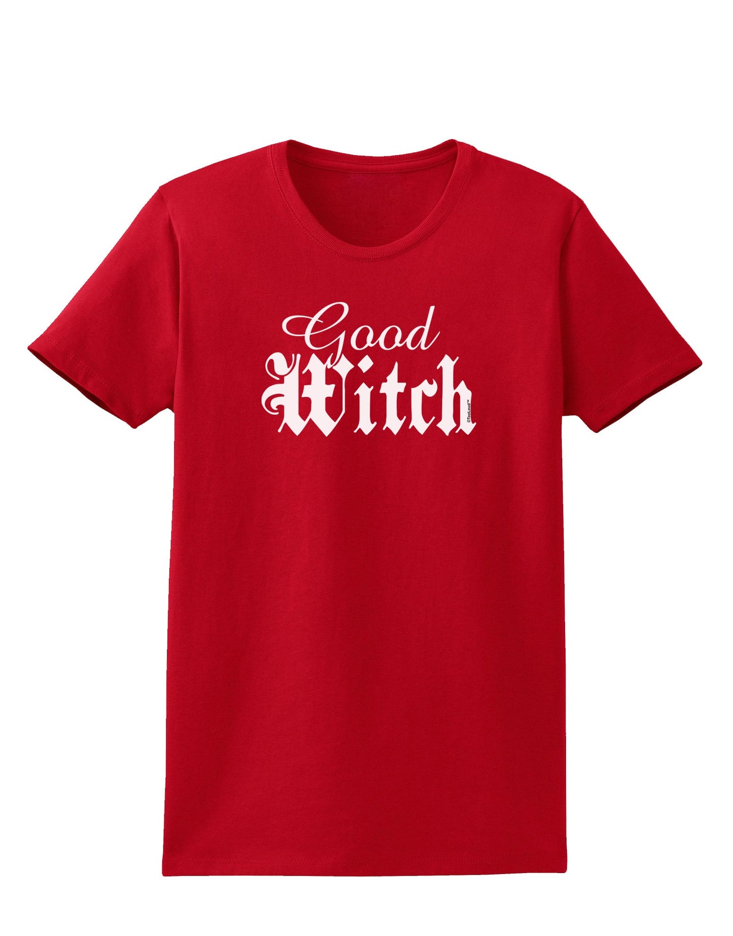 Good Witch - Halloween Text Womens Dark T-Shirt-Womens T-Shirt-TooLoud-Red-X-Small-Davson Sales