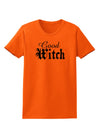 Good Witch - Halloween Text Womens T-Shirt-Womens T-Shirt-TooLoud-Orange-X-Small-Davson Sales