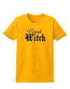 Good Witch - Halloween Text Womens T-Shirt-Womens T-Shirt-TooLoud-Gold-X-Small-Davson Sales