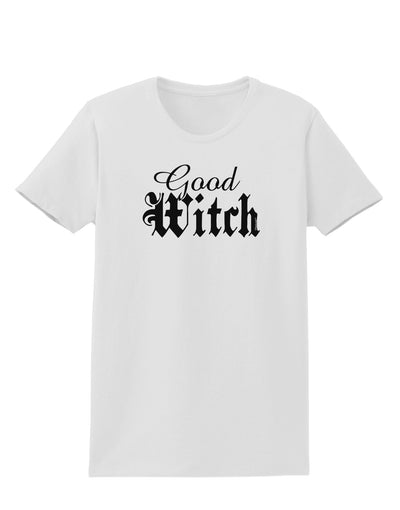 Good Witch - Halloween Text Womens T-Shirt-Womens T-Shirt-TooLoud-White-X-Small-Davson Sales