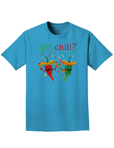 Got Chili Adult Dark T-Shirt-Mens T-Shirt-TooLoud-Turquoise-Small-Davson Sales