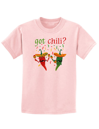 Got Chili Childrens T-Shirt-Childrens T-Shirt-TooLoud-PalePink-X-Small-Davson Sales