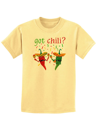 Got Chili Childrens T-Shirt-Childrens T-Shirt-TooLoud-Daffodil-Yellow-X-Small-Davson Sales