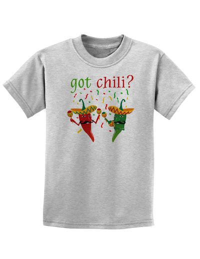 Got Chili Childrens T-Shirt-Childrens T-Shirt-TooLoud-AshGray-X-Small-Davson Sales