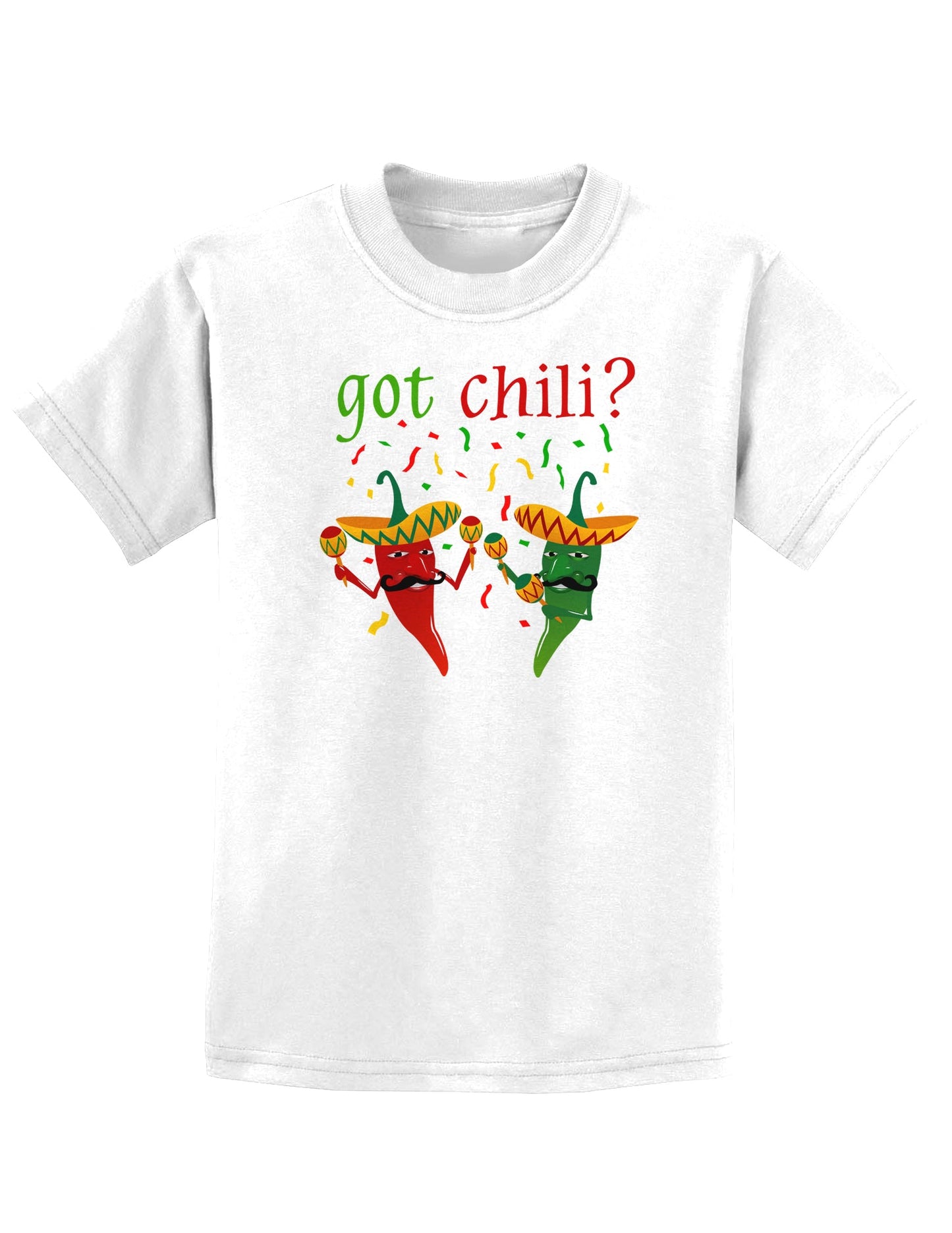 Got Chili Childrens T-Shirt-Childrens T-Shirt-TooLoud-White-X-Small-Davson Sales