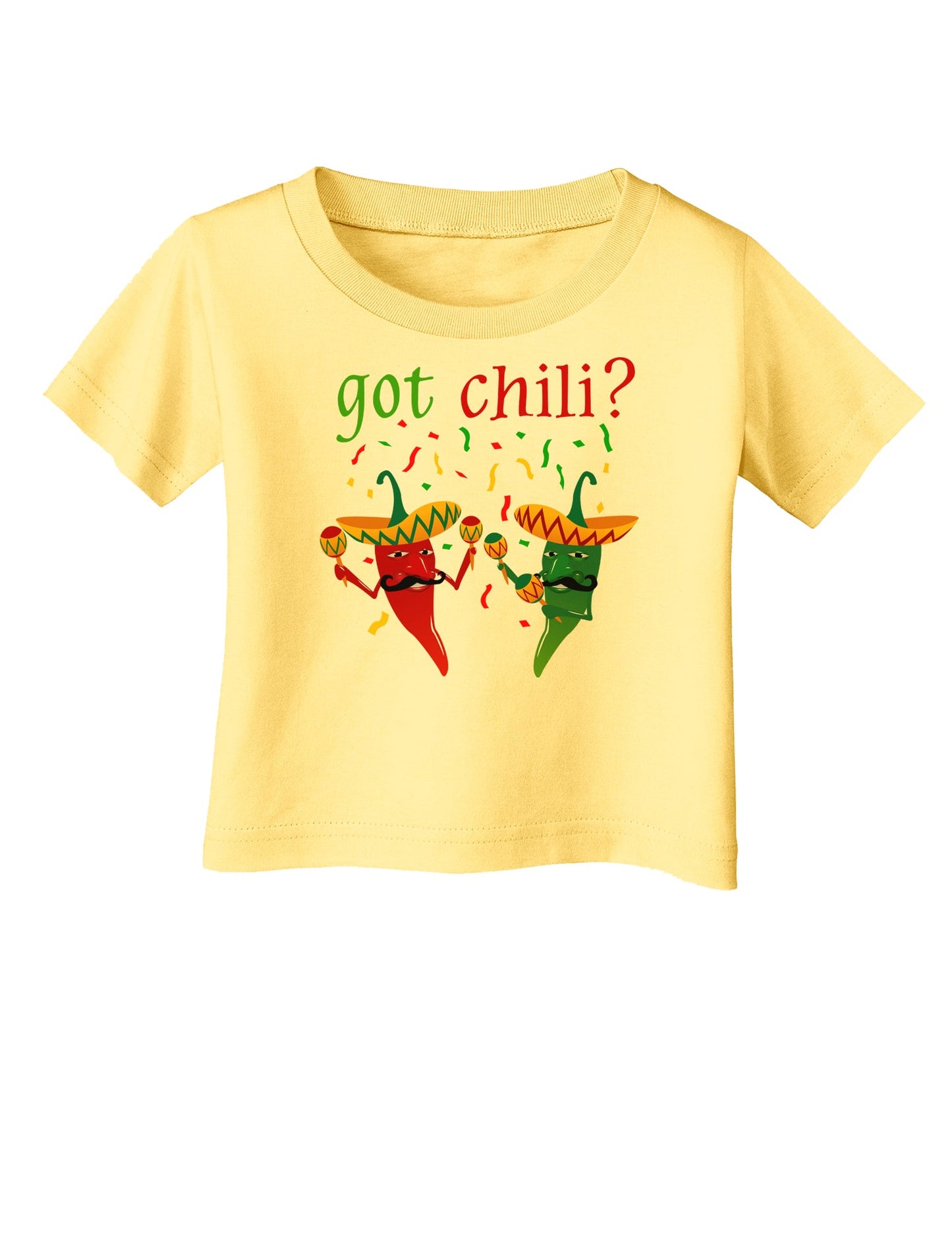 Got Chili Infant T-Shirt-Infant T-Shirt-TooLoud-Daffodil-Yellow-06-Months-Davson Sales