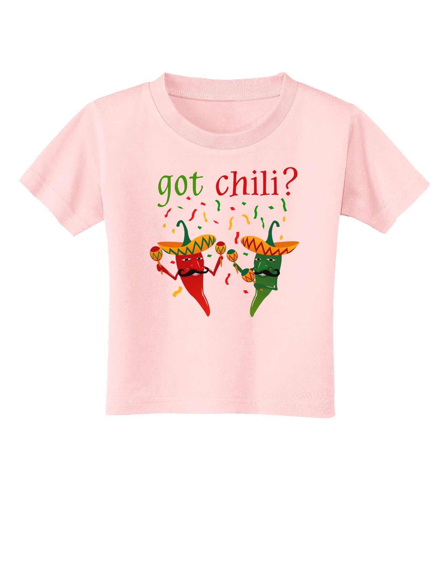 Got Chili Toddler T-Shirt-Toddler T-Shirt-TooLoud-Light-Pink-2T-Davson Sales