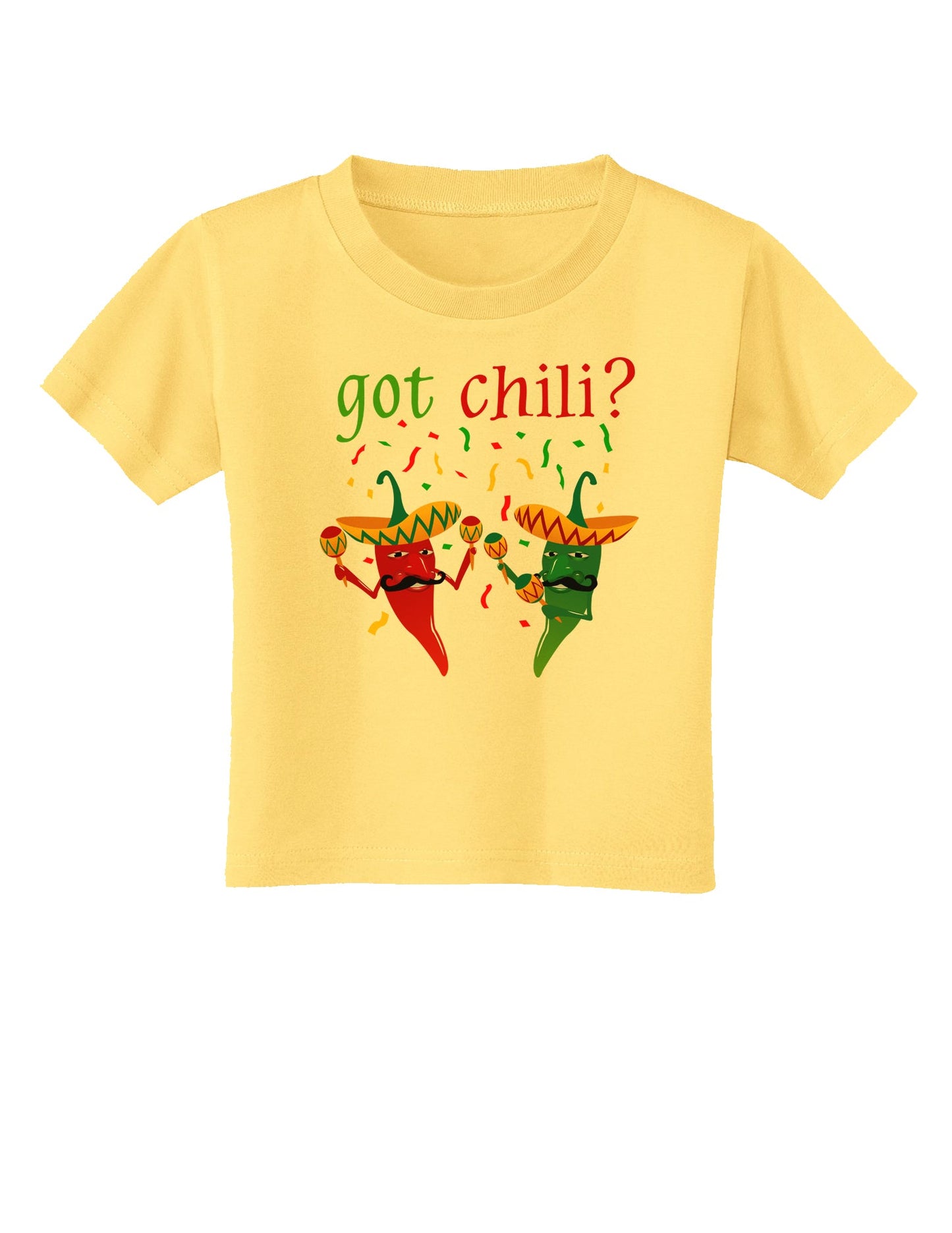 Got Chili Toddler T-Shirt-Toddler T-Shirt-TooLoud-Daffodil-Yellow-2T-Davson Sales