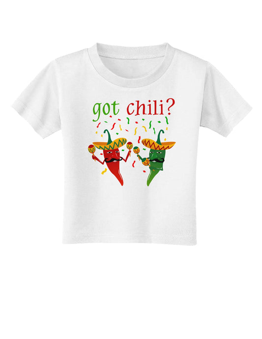 Got Chili Toddler T-Shirt-Toddler T-Shirt-TooLoud-White-2T-Davson Sales