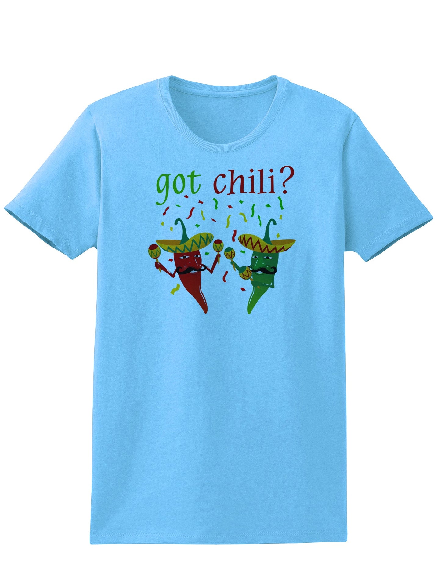 Got Chili Womens T-Shirt-Womens T-Shirt-TooLoud-Aquatic-Blue-X-Small-Davson Sales