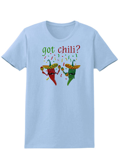 Got Chili Womens T-Shirt-Womens T-Shirt-TooLoud-Light-Blue-X-Small-Davson Sales