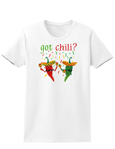 Got Chili Womens T-Shirt-Womens T-Shirt-TooLoud-White-X-Small-Davson Sales