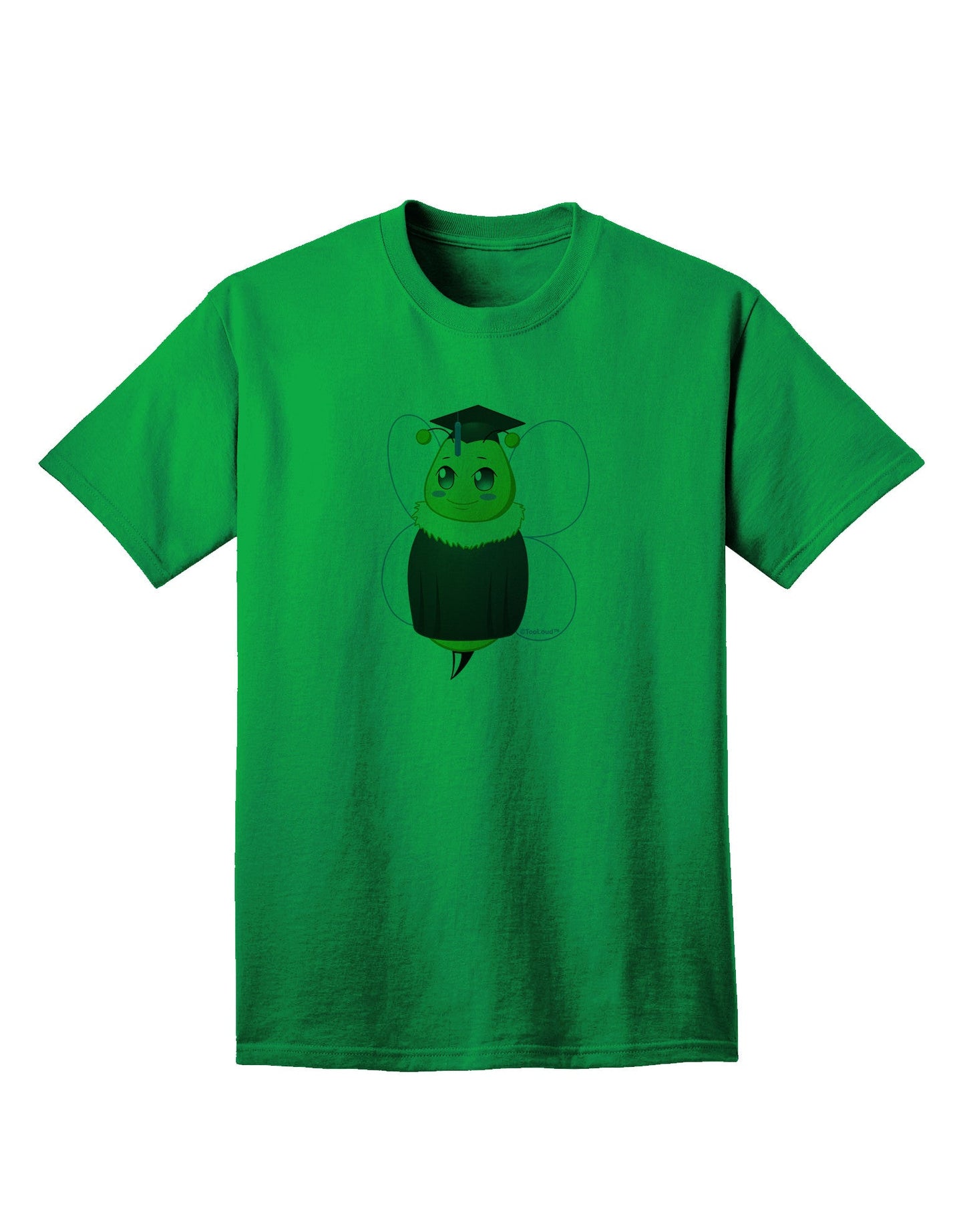 Graduation Bee Adult T-Shirt: Celebrate Achievement in Style-Mens T-shirts-TooLoud-Kelly-Green-Small-Davson Sales