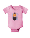 Graduation Bee Baby Romper Bodysuit-Baby Romper-TooLoud-Pink-06-Months-Davson Sales
