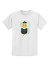 Graduation Bee Childrens T-Shirt-Childrens T-Shirt-TooLoud-White-X-Small-Davson Sales