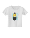 Graduation Bee Toddler T-Shirt-Toddler T-Shirt-TooLoud-White-2T-Davson Sales