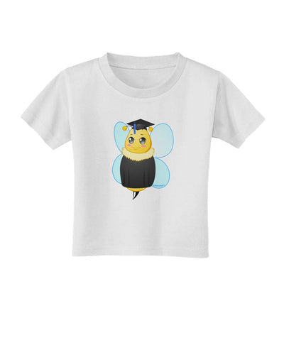 Graduation Bee Toddler T-Shirt-Toddler T-Shirt-TooLoud-White-2T-Davson Sales