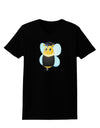 Graduation Bee Womens Dark T-Shirt-TooLoud-Black-X-Small-Davson Sales