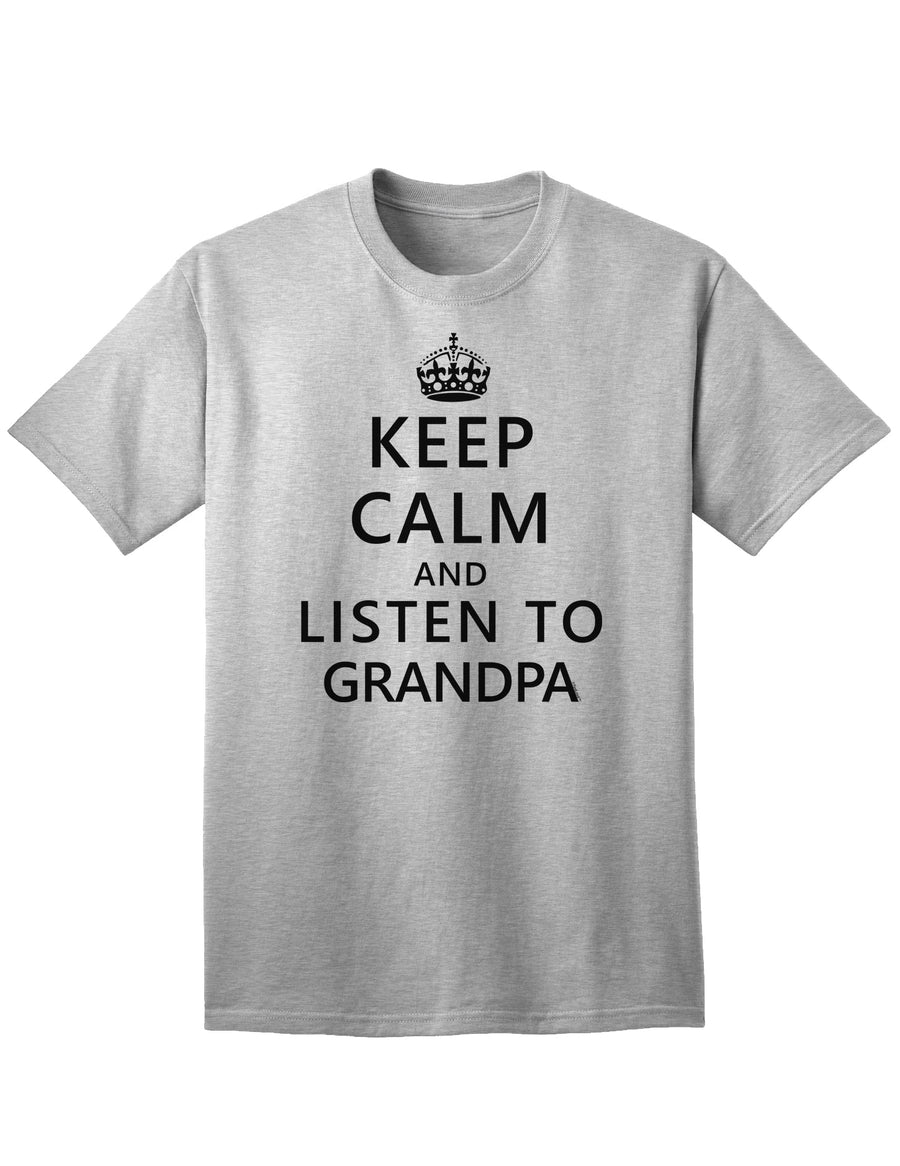 Grandpa-Inspired Adult T-Shirt for a Serene and Stylish Look-Mens T-shirts-TooLoud-White-Small-Davson Sales