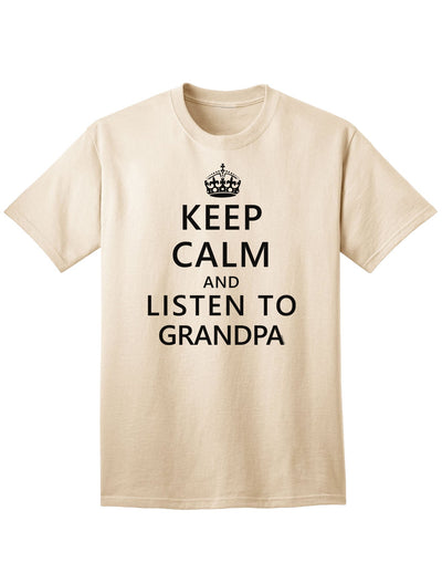 Grandpa-Inspired Adult T-Shirt for a Serene and Stylish Look-Mens T-shirts-TooLoud-Natural-Small-Davson Sales
