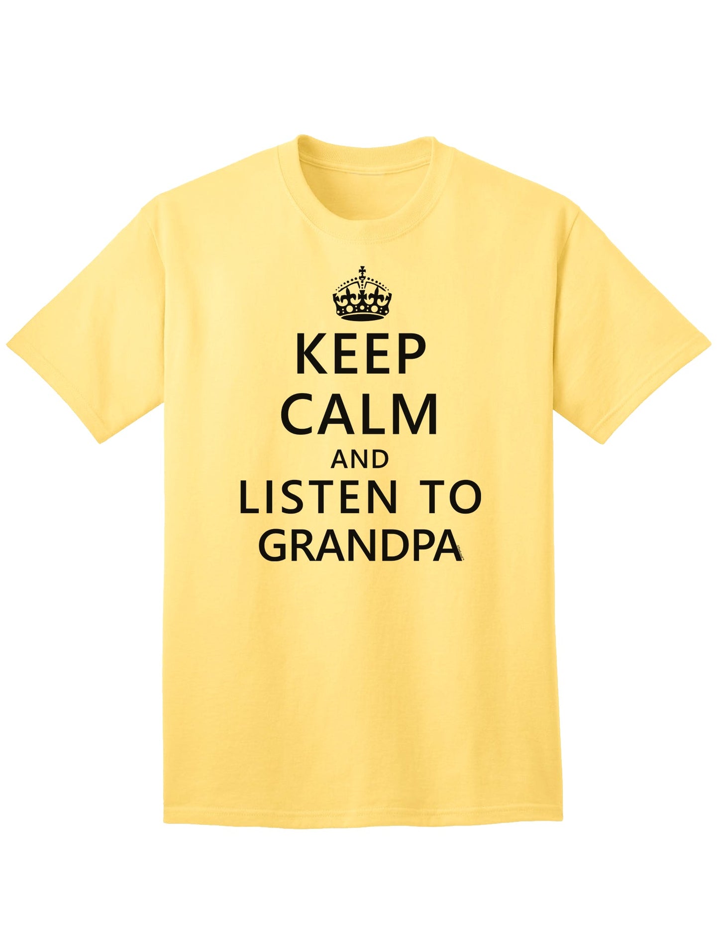 Grandpa-Inspired Adult T-Shirt for a Serene and Stylish Look-Mens T-shirts-TooLoud-Yellow-Small-Davson Sales