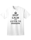 Grandpa-Inspired Adult T-Shirt for a Serene and Stylish Look-Mens T-shirts-TooLoud-White-Small-Davson Sales