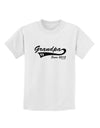 Grandpa Since 2015 Childrens T-Shirt by TooLoud-Childrens T-Shirt-TooLoud-White-X-Small-Davson Sales