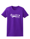 Grandpa Since 2015 Womens Dark T-Shirt by TooLoud-Womens T-Shirt-TooLoud-Purple-X-Small-Davson Sales