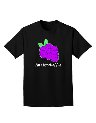 Grapes - I'm a Bunch of Fun Adult Dark T-Shirt-Mens T-Shirt-TooLoud-Black-Small-Davson Sales