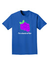 Grapes - I'm a Bunch of Fun Adult Dark T-Shirt-Mens T-Shirt-TooLoud-Royal-Blue-Small-Davson Sales