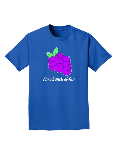 Grapes - I'm a Bunch of Fun Adult Dark T-Shirt-Mens T-Shirt-TooLoud-Royal-Blue-Small-Davson Sales