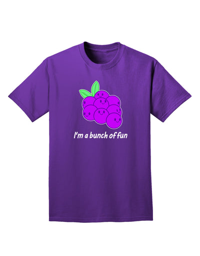 Grapes - I'm a Bunch of Fun Adult Dark T-Shirt-Mens T-Shirt-TooLoud-Purple-Small-Davson Sales