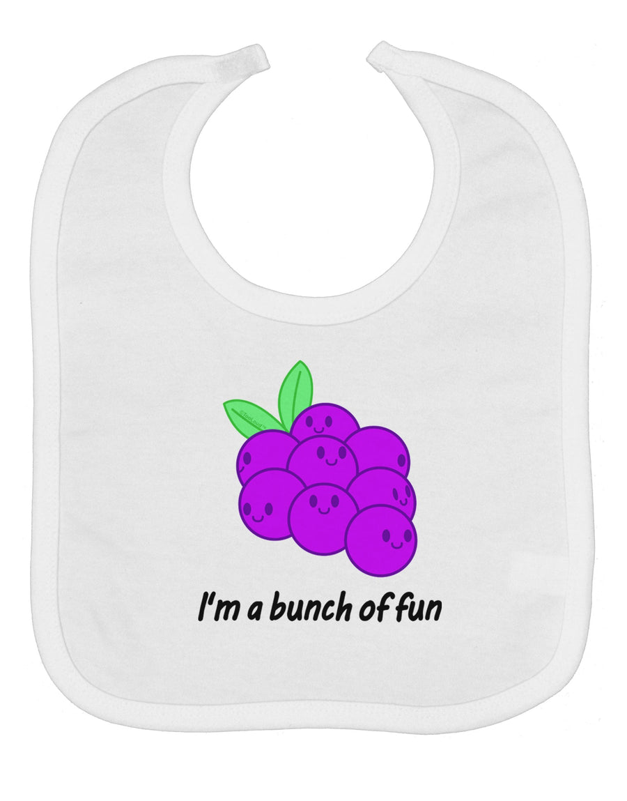 Grapes - I'm a Bunch of Fun Baby Bib