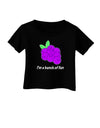 Grapes - I'm a Bunch of Fun Infant T-Shirt Dark-Infant T-Shirt-TooLoud-Black-06-Months-Davson Sales