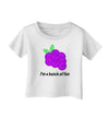 Grapes - I'm a Bunch of Fun Infant T-Shirt-Infant T-Shirt-TooLoud-White-06-Months-Davson Sales