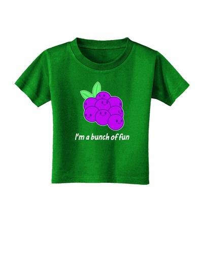 Grapes - I'm a Bunch of Fun Toddler T-Shirt Dark-Toddler T-Shirt-TooLoud-Royal-Blue-2T-Davson Sales