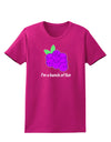 Grapes - I'm a Bunch of Fun Womens Dark T-Shirt-Womens T-Shirt-TooLoud-Hot-Pink-Small-Davson Sales