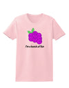 Grapes - I'm a Bunch of Fun Womens T-Shirt-Womens T-Shirt-TooLoud-PalePink-X-Small-Davson Sales