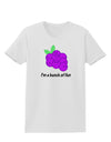 Grapes - I'm a Bunch of Fun Womens T-Shirt-Womens T-Shirt-TooLoud-White-X-Small-Davson Sales