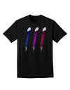 Graphic Feather Design - Feather Trio Adult Dark T-Shirt by TooLoud-Mens T-Shirt-TooLoud-Black-Small-Davson Sales