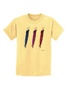 Graphic Feather Design - Feather Trio Childrens T-Shirt by TooLoud-Childrens T-Shirt-TooLoud-Daffodil-Yellow-X-Small-Davson Sales