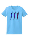 Graphic Feather Design - Feather Trio Womens T-Shirt by TooLoud-Womens T-Shirt-TooLoud-Aquatic-Blue-X-Small-Davson Sales