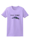 Graphic Feather Design - Free Spirit Womens T-Shirt by TooLoud-Womens T-Shirt-TooLoud-Lavender-X-Small-Davson Sales