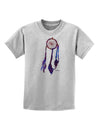 Graphic Feather Design - Galaxy Dreamcatcher Childrens T-Shirt by TooLoud-Childrens T-Shirt-TooLoud-AshGray-X-Small-Davson Sales