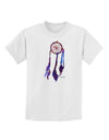 Graphic Feather Design - Galaxy Dreamcatcher Childrens T-Shirt by TooLoud-Childrens T-Shirt-TooLoud-White-X-Small-Davson Sales